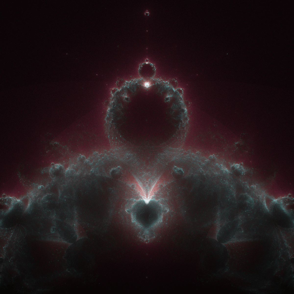 Buddhabrot Zoom @ -1.25 + 0.0i