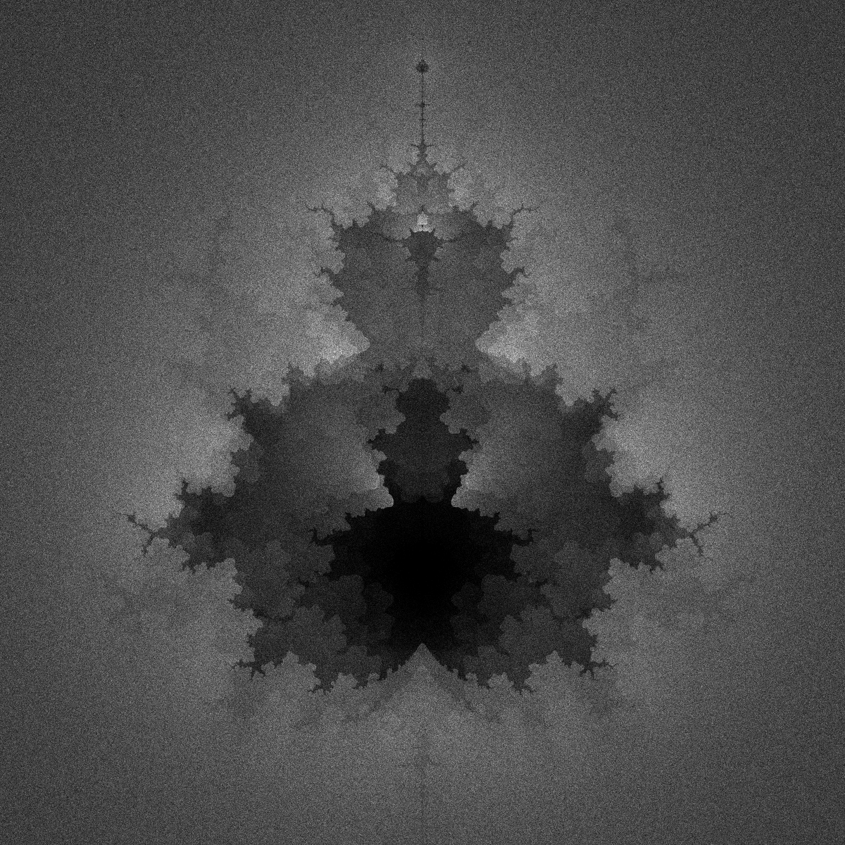 Buddhabrot MAX_ITERATIONS=16